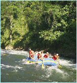 White Water Rafting, class 2 section